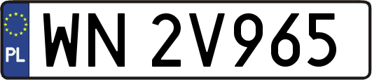 WN2V965