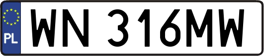WN316MW