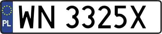 WN3325X