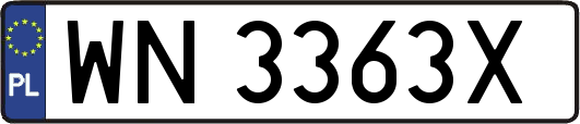 WN3363X