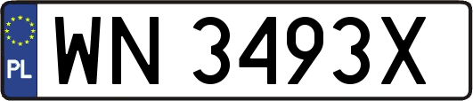 WN3493X