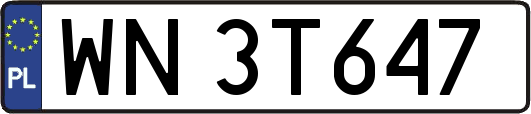 WN3T647