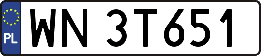 WN3T651