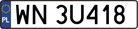 WN3U418