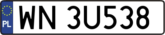 WN3U538