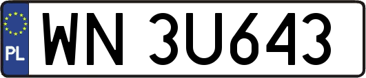 WN3U643