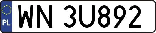 WN3U892