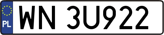 WN3U922