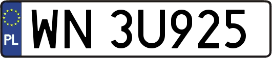 WN3U925