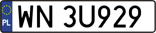 WN3U929