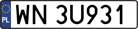 WN3U931