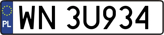 WN3U934
