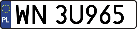WN3U965