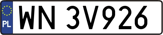 WN3V926