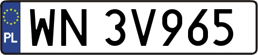 WN3V965