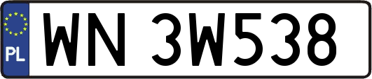 WN3W538