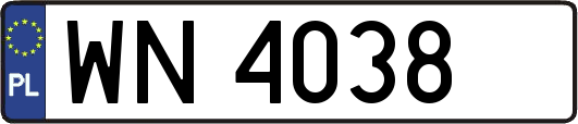WN4038