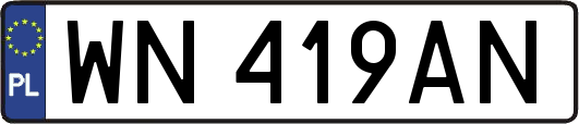 WN419AN