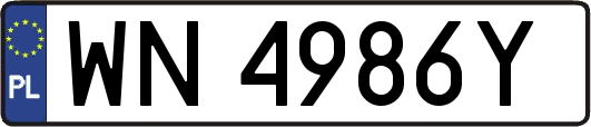 WN4986Y