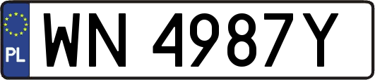 WN4987Y
