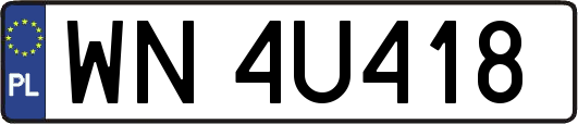 WN4U418