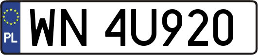 WN4U920
