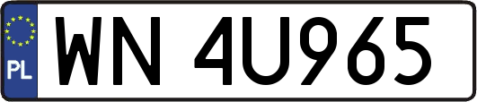 WN4U965