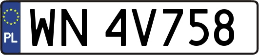 WN4V758