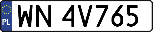 WN4V765