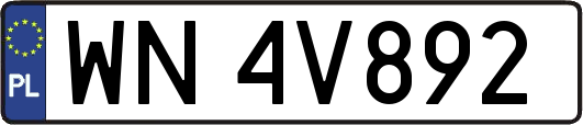WN4V892