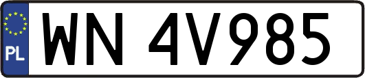 WN4V985