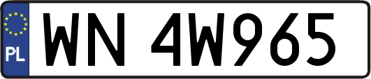 WN4W965