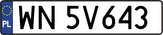 WN5V643