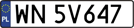 WN5V647