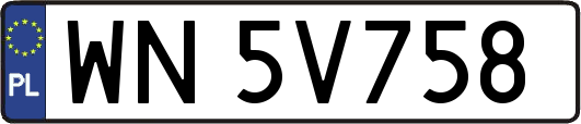 WN5V758