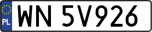 WN5V926