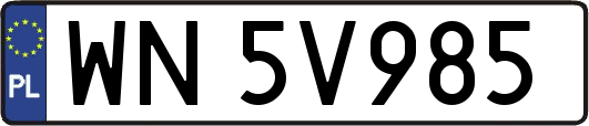 WN5V985