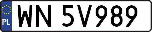 WN5V989