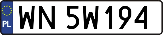 WN5W194
