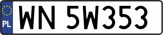 WN5W353