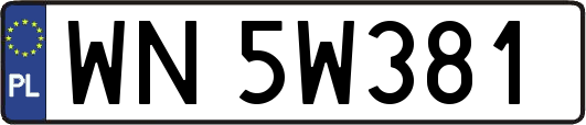 WN5W381