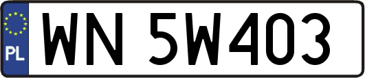 WN5W403
