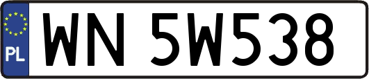 WN5W538