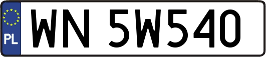 WN5W540