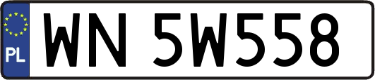 WN5W558