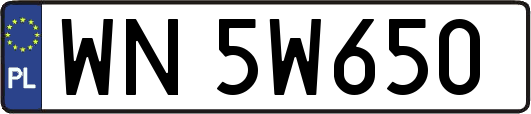 WN5W650