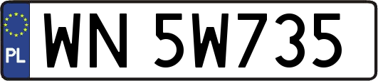 WN5W735