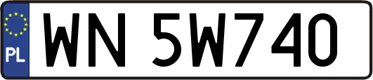 WN5W740