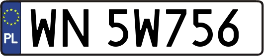 WN5W756