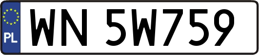 WN5W759
